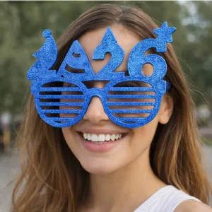 Glittery 2026 Glasses