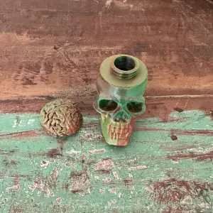 Shooter skull with screw on top