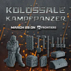 Kolossale Kampfpanzer project promo bits set