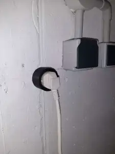 electrical outlet holder