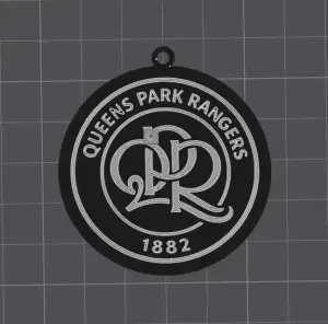 Queens Park Rangers Keychain