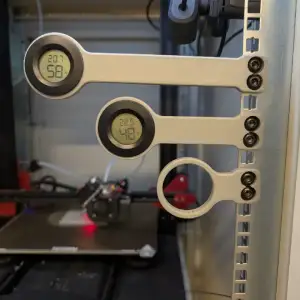 Temperature Sensor Mount for Server Racks v2