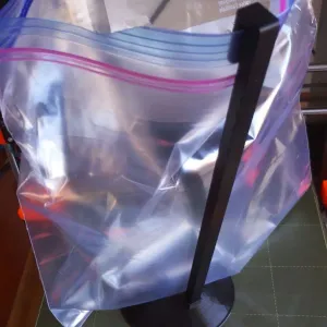 Ziplock bag holder