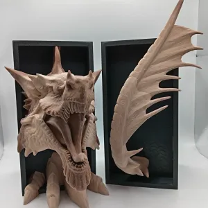 Book Nook Fantasy Dragon Decoration