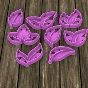 Cookie Cutter, plant leaves ,Polymer Clay Cutters