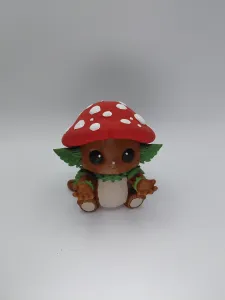 🍄 Forest Sprout Pen Holder – Woodland Desk Companion