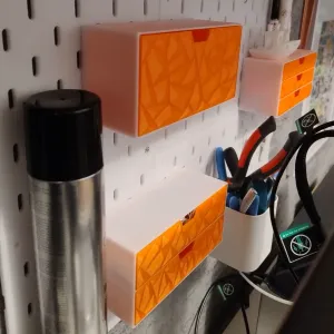 Ikea Skadis schubladen