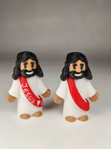 Mini Jesus Figurine (~3” Tall)
