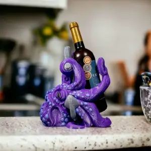 octopus wine bottle holder