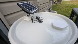 30 Gallon Poly Barrel Bung Solar Drip Irrigation Pump
