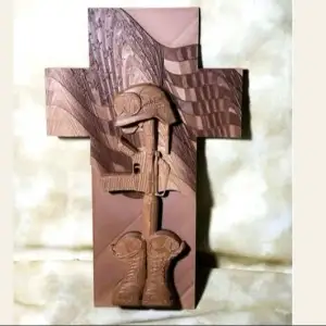 fallen soldier cross