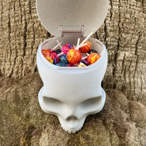Cranium candy bowl