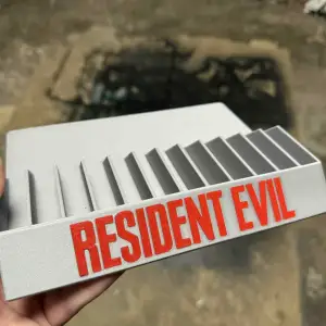 Stand for 12 Resident Evil games ps5, ps4, ps3