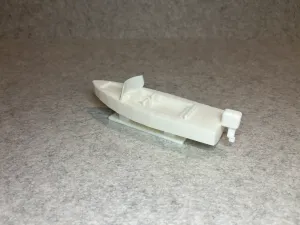 Miniature boat yacht model Yamarin 88DC
