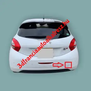 PEUGEOT 208 HÁTSÓ LÖKHÁRÍTÓ VONÓSZEMFEDÉL     9673860277