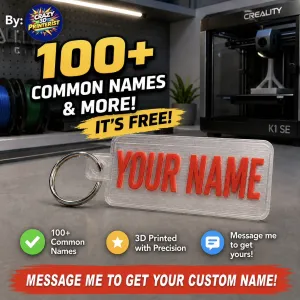 100+ Common Name Keychains #2