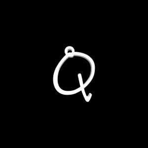 Q keychain