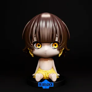 Meguru Bachira Chibi - Blue Lok STL 3D printing