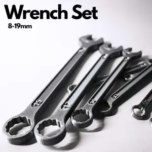 Wrench set - 8mm-19mm