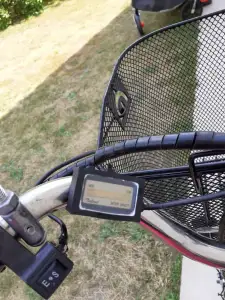 Bicycle Electric Gauge support (Electric Bike Easy mouv EMC