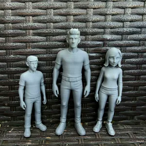 Perfect Family for a diorama or model railroad