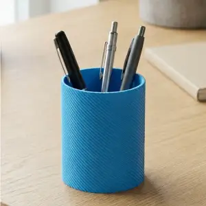 Minimalist Pen Holder Desk Organizer | Modern Office Stand