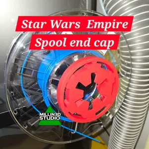 Star Wars Empire Logo Filament Spool Holder End cap K2s