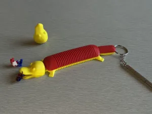 Springy Platypus Keychain