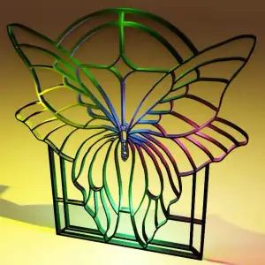 butterfly in freedom