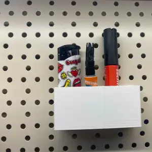 Simple PegBoard storage Organizer