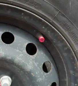 Car tire - bike cap