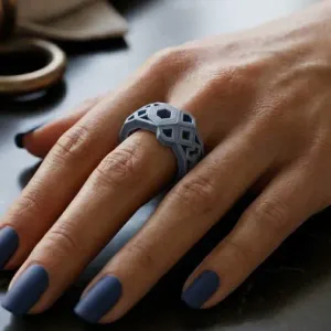 Hexa Prism Mosaic Ring – Noah0x03