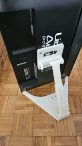 Vertical monitor mount