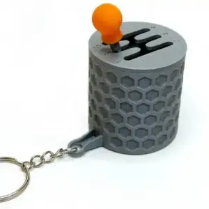 Gearshift Keychain