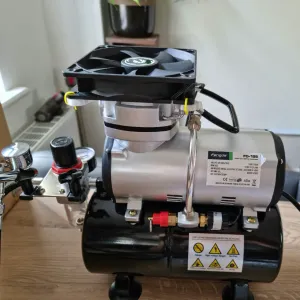 Airbrush Compressor 120mm Fan Bracket