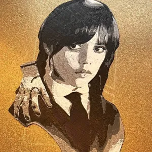 Hueforge Wednesday Addams