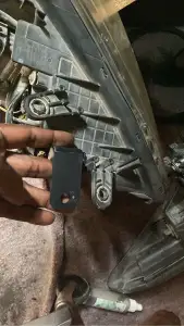 Kia cerato headlight bracket