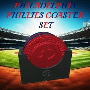 Philadelphia Phillies Coaster Set (MLB)