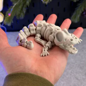 Articulated Skeleton Crocodile