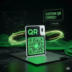 Custom QR Code Business Card