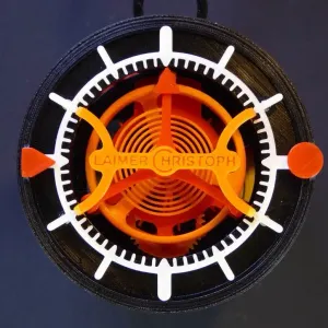 3D-printed Watch with Tourbillon