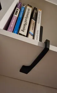 Slide-On 15mm Shelf Bookend