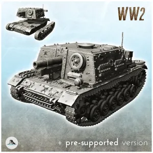 StuG 33B sIG 33 - WW2 German Flames of War Bolt Action