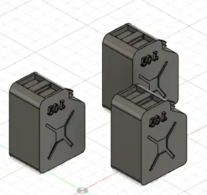 1/18 JERRICAN D'ESSENCE / GASOLINE CANISTER