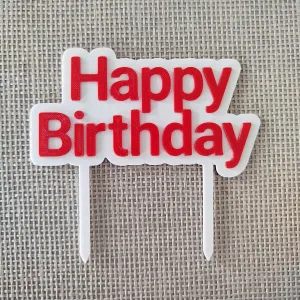 Happy Birthday - Cake Topper
