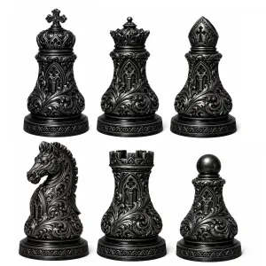 Gothic Chess Pieces