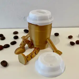 Flexi Coffee Cup Buddy (articulated - no supports)