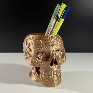 Skull Pen Holder