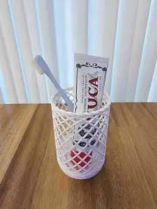 bathroom cups with a smart drainage system.