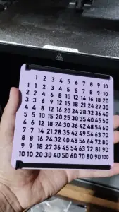MULTIPLICATION TABLE/TABLA PITAGORICA/TABLA DE MULTIPLICAR